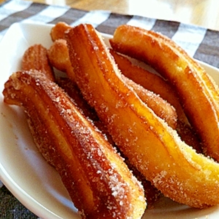 Hmを使ってあっという間に チュロス レシピ 作り方 By 豪yukarin 楽天レシピ Hmを使ってあっという間に チュロス レシピ 作り方 By 豪yukarin 楽天レシピ